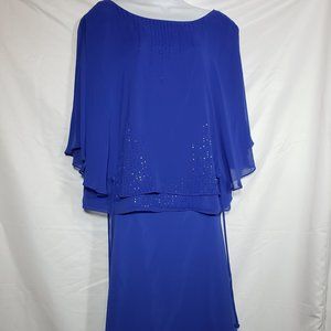 Blue Alfred Angelo Mother of the Bride Dress